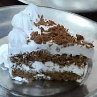 healthy ragi black forest cake.